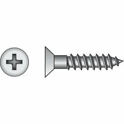 ACEDS 6 x 1.25 in. Phillip Flat Head Wood Screw  Zinc 56146